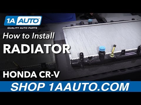 How to Replace Radiator 07-09 Honda CR-V