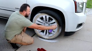 SuperClean cleaning wheel from few years of driving