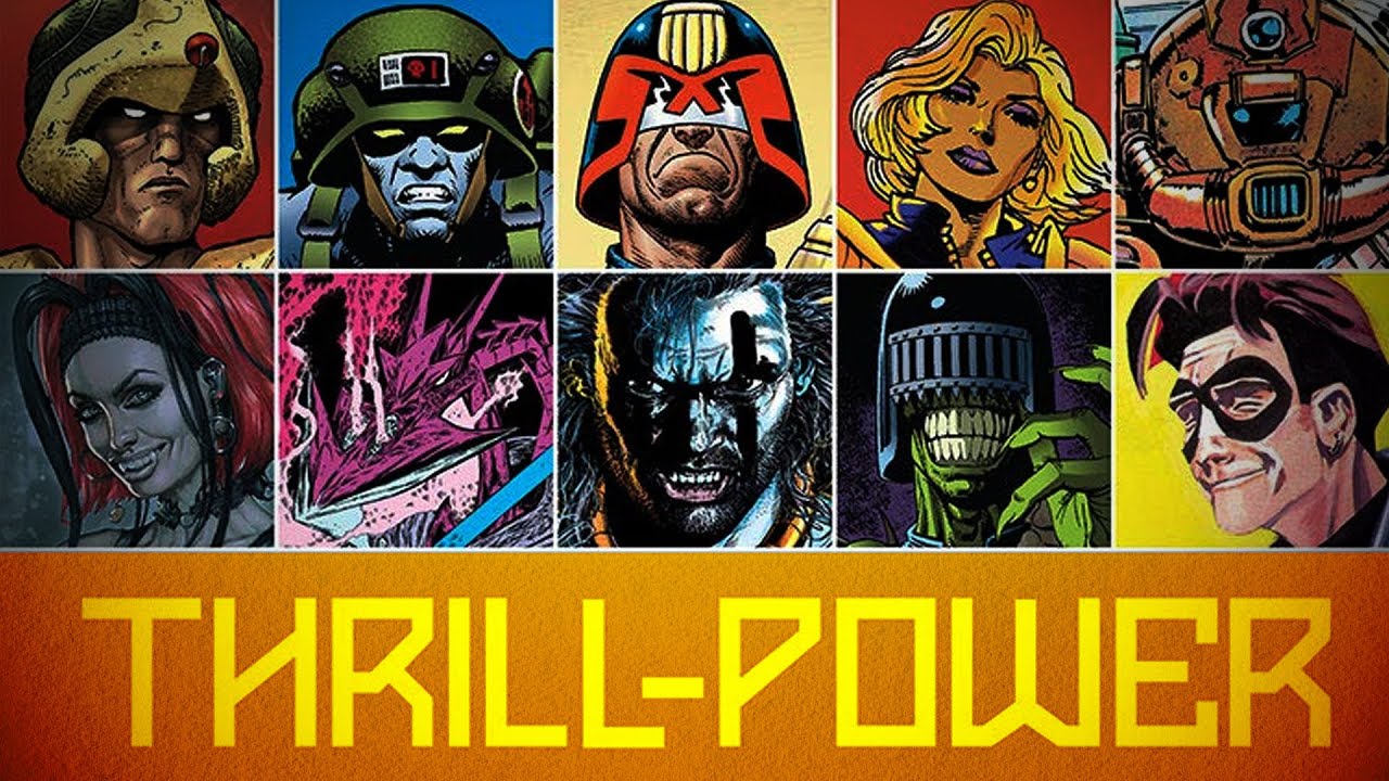 Обзор книги THRILL-POWER OVERLOAD: 2000 AD – THE FIRST FORTY YEARS: REVISED AND EXPANDED