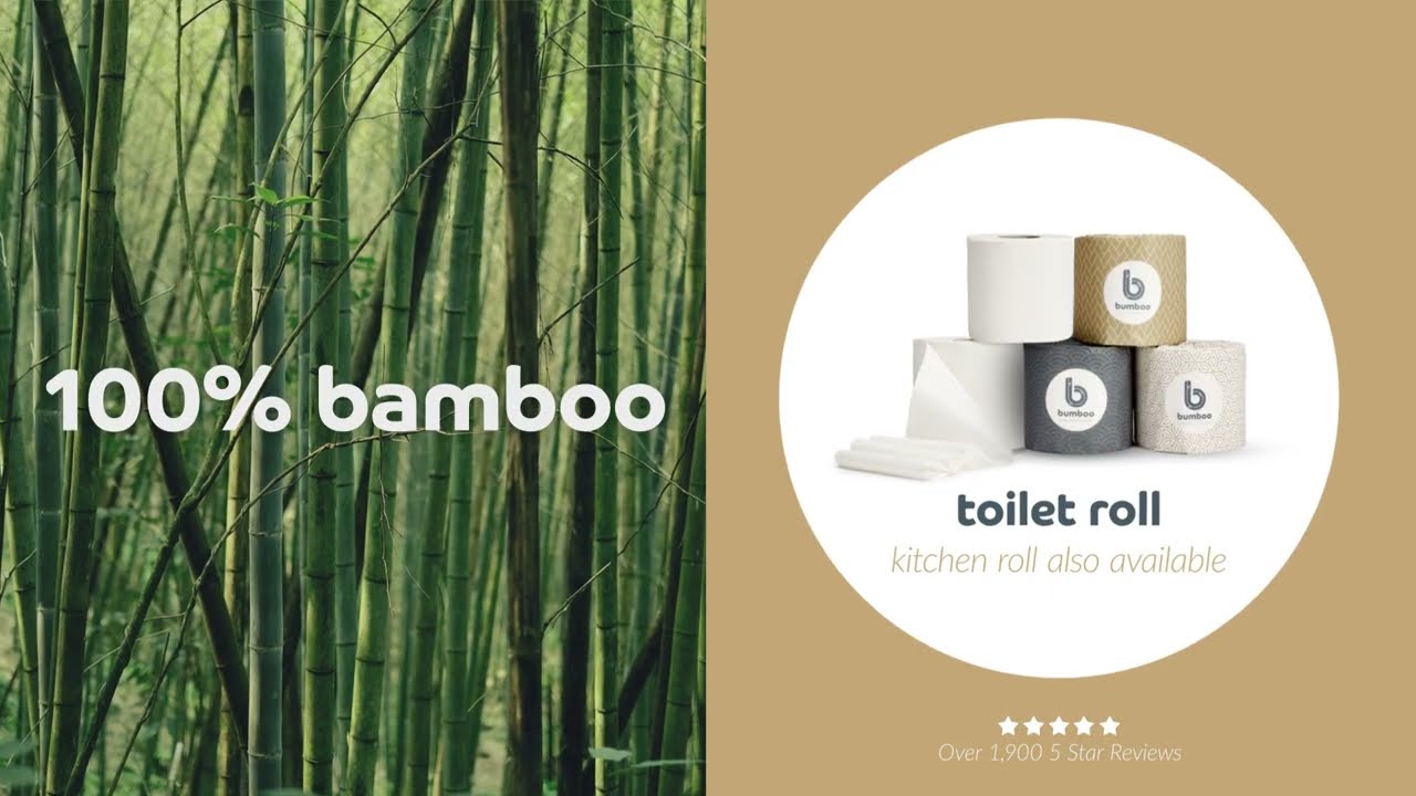 Switch to Bamboo Toilet Today with Bumboo - 6"