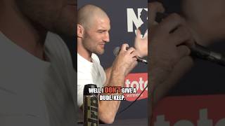 Sean Strickland RANT “F### NIKE” 😳