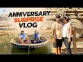 Surprise  our anniversary vlog  saketh komanduri  poojitha  cue media