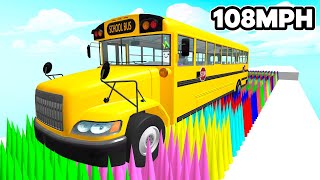 Roblox I Test The Suspension On A Bus BUT I Went To Fast