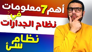 أهم 7 معلومات لازم تعرفهم عن نظام الجدارات الجديد في الثانوي الفني 👌