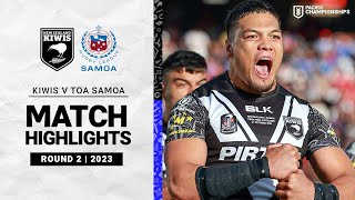 Kiwis v Toa Samoa | Match Highlights | 2023 Pacific Championship