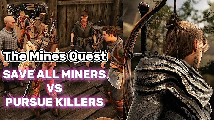 Of Ash and Steel - Grayshaft Mines Quest Guide Step by Step, Save Miners or Pursue Killers