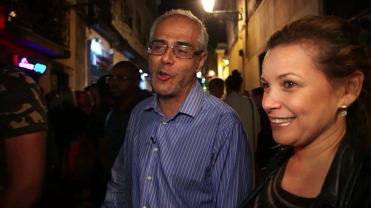 Documentary backdrop image for Local residents vs. tourism industry of the Bairro Alto district (2023)