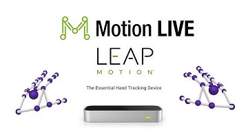 iClone Motion LIVE - Hand Tracking using Leap Motion Controller