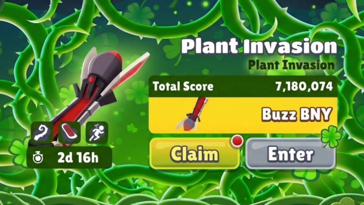 Buzz BNY Board Unlock & Elite Plant Invasion No Floor Challenge