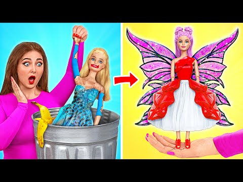 Барби Потеряла Туфли | Превращение куклы Барби в Фею от Multi Do Smile