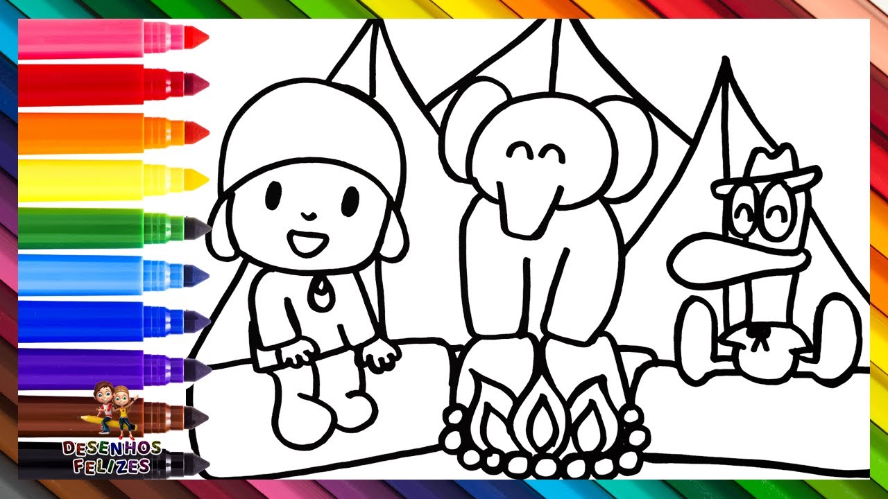 desenhos do pocoyo para colorir 18 –  – Desenhos para Colorir