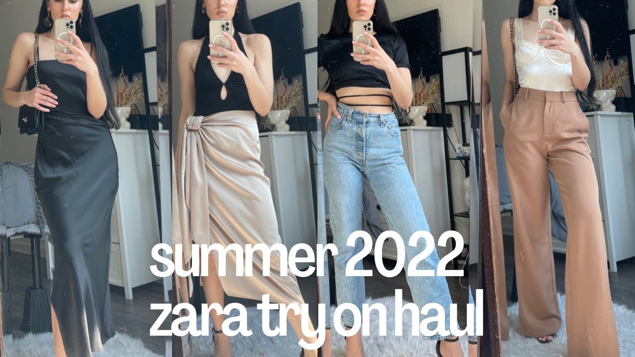 ZARA TRY ON HAUL SUMMER NEW IN 2022