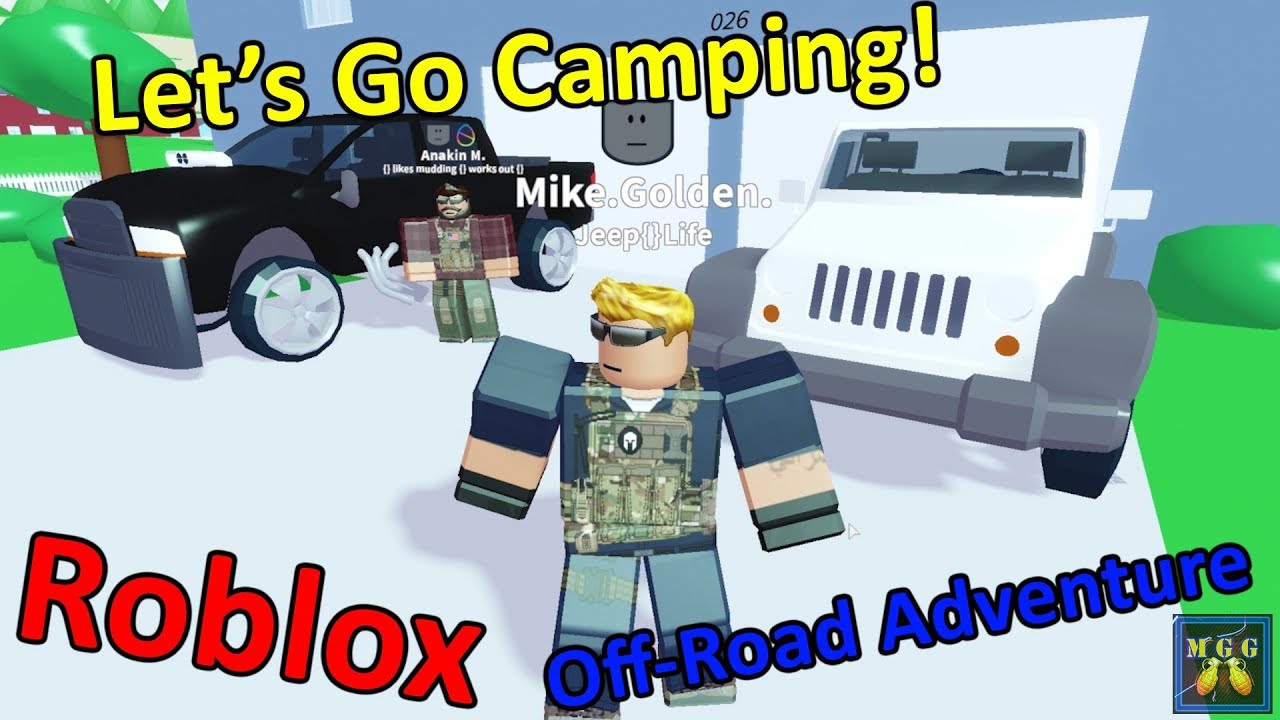 Download Camping and Off-Roading in a Jeep Wrangler | Roblox Episode 2