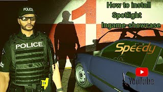 how to install spotlight in our LSPDFR Guide