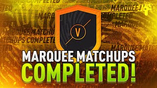 Marquee Matchups Completed - Week #3 - Help & Cheap Method - Fifa 22