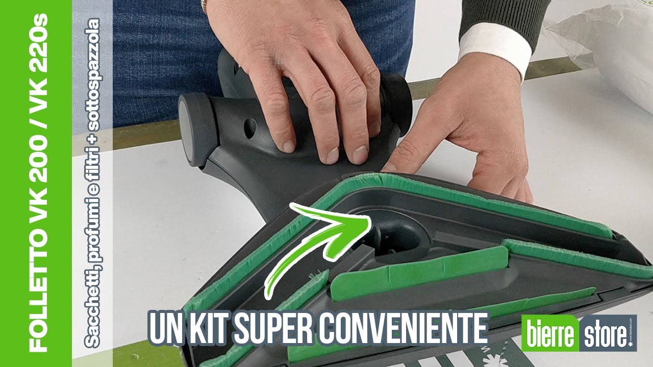Kit Folletto sacchetti e profumi originali VK7s