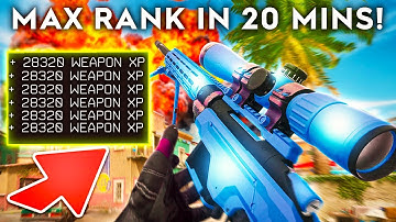 MODERN WARFARE 2: 10 FASTEST WEAPON XP METHODS! (20 MINS TO MAX RANK MW2)