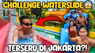 TIMBOI CHALLENGE NAIK WATERSLIDE TERSERU DI JAKARTA! 😱