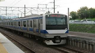 水戸線　E531系K470編成　回8725M　KY出場　友部駅着発　2022.07.04