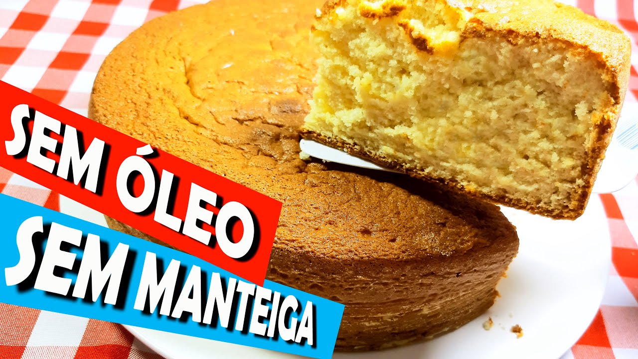 BOLO SIMPLES PARA O CAFÉ SEM MANTEIGA E SEM ÓLEO - YouTube