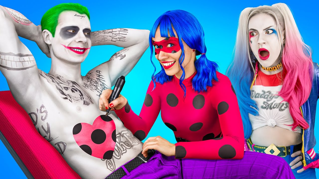 Katicabogár Tetoválószalonja szuperhősöknek | A négy Vámpír elem