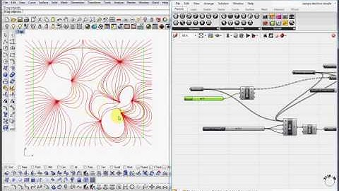 Grasshopper Electric Field