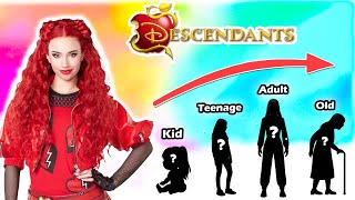 Descendants Character Growing Up Compilation 👑✨ | Red, Mal, Evie, Chloe,....