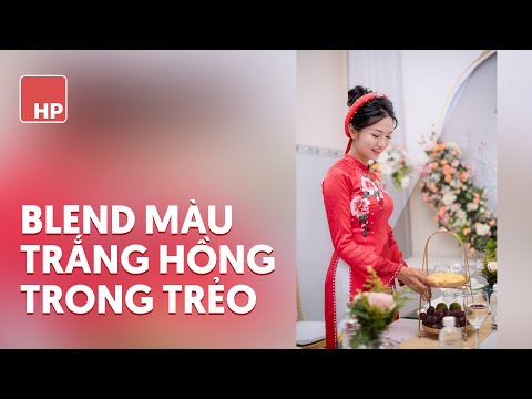 Hình Ảnh Màu Trắng - Blend màu trắng hồng cho ảnh trên Photoshop hoặc Lightroom