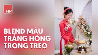 Blend màu trắng hồng cho ảnh trên Photoshop hoặc Lightroom screenshot 3