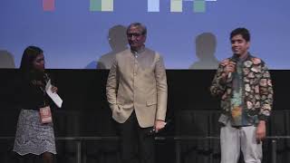 DOC NYC 2022 Q&A for WHILE WE WATCHED with director Vinay Shukla and journalist Ravish Kumar