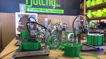 Stacked faceshield production by Dutchy3D