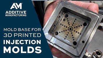 Mold Base for 3D Printed Injection Molds