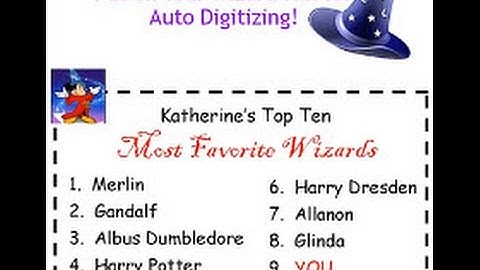 2016 Aug - DIME PEP - Put Your Wizard Hat on for Auto Digitizing