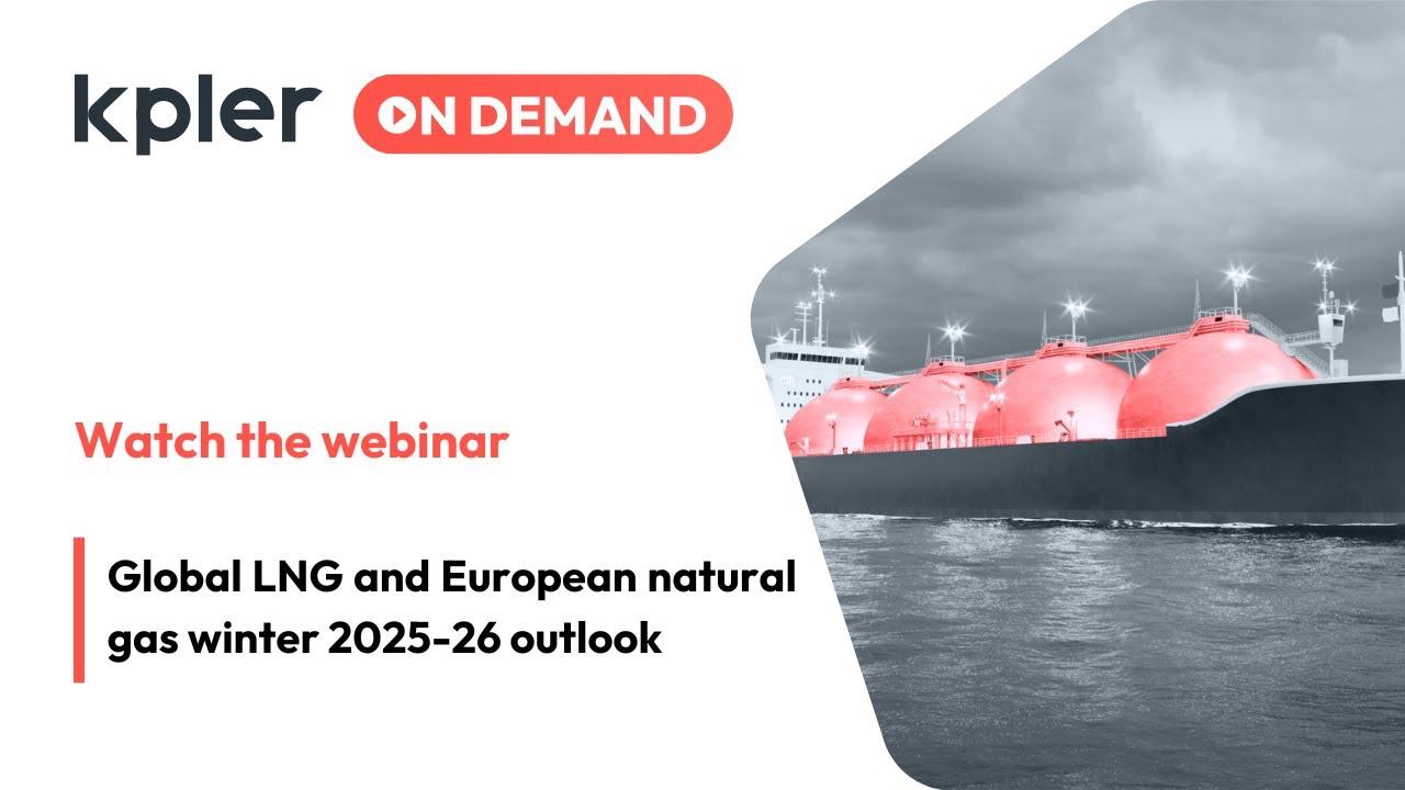 Global LNG and European natural gas winter 2025 26 outlook | Oct 25 ...