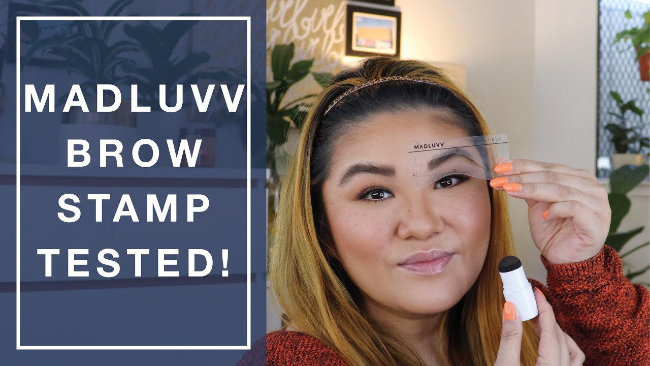 MADLUVV Brow Stamp TESTED! YouTube