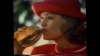 1988 Burger King Broil them on a flame make them taste just right TV Commercial