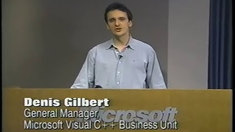 Visual C++ 1.5 Presentation - Denis Gilbert - 1993