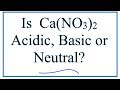 Calcium Nitrate Properties and Reactions