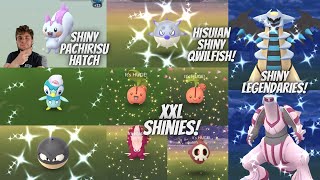 ✨Shiny Pachirisu Hatch! Shiny Hisuian Qwilfish, XXL Shinies & More at LA Sinnoh Tour!✨