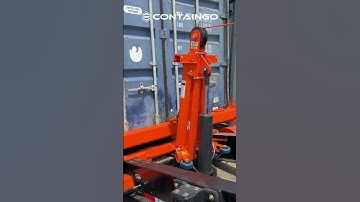 Relocating our client’s 3rd and last container using our Mobilizer Trailer! | ContainGo