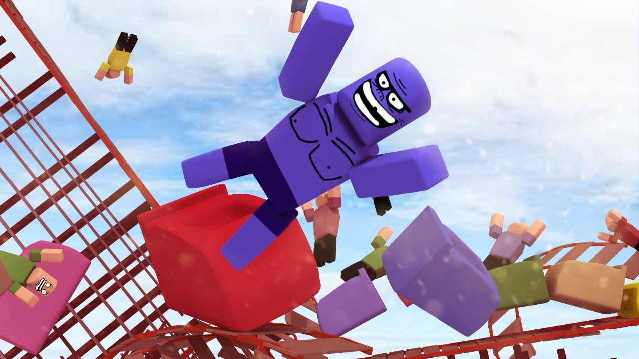 Roblox Roller Coaster Crashes Theme Park Tycoon In Roblox