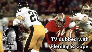1978 Steelers at 49ers  TV dubbed w/Fleming & Cope