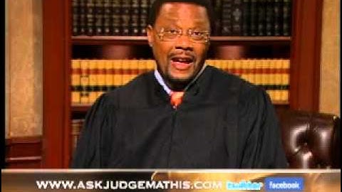 Ask Judge Mathis - July 16, 2012