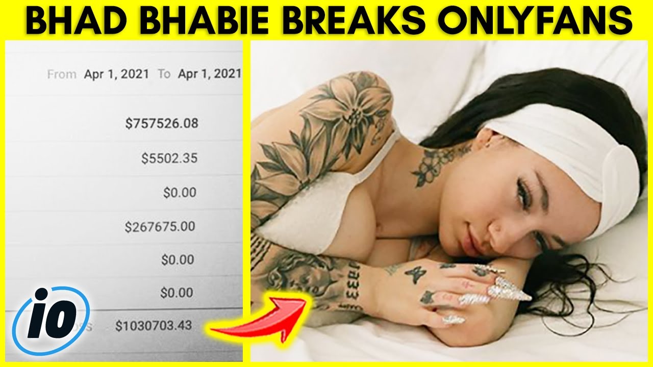 Bhad Bhabie Made $1 Million On OnlyFans In One Day