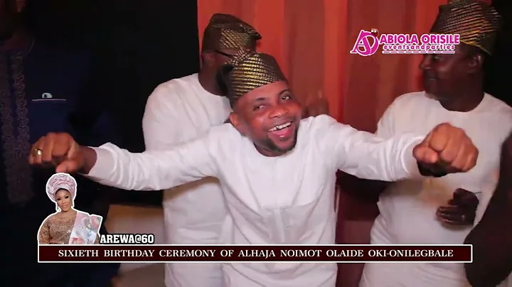 Celebrities Dance Moment to  king  Wasiu Ayinde Marshal At Arewa at 60