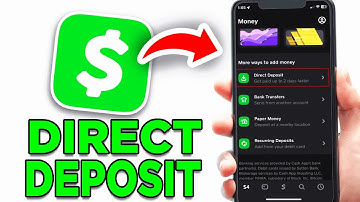 How To Set Up Direct Deposit On Cash App! - Full Guide