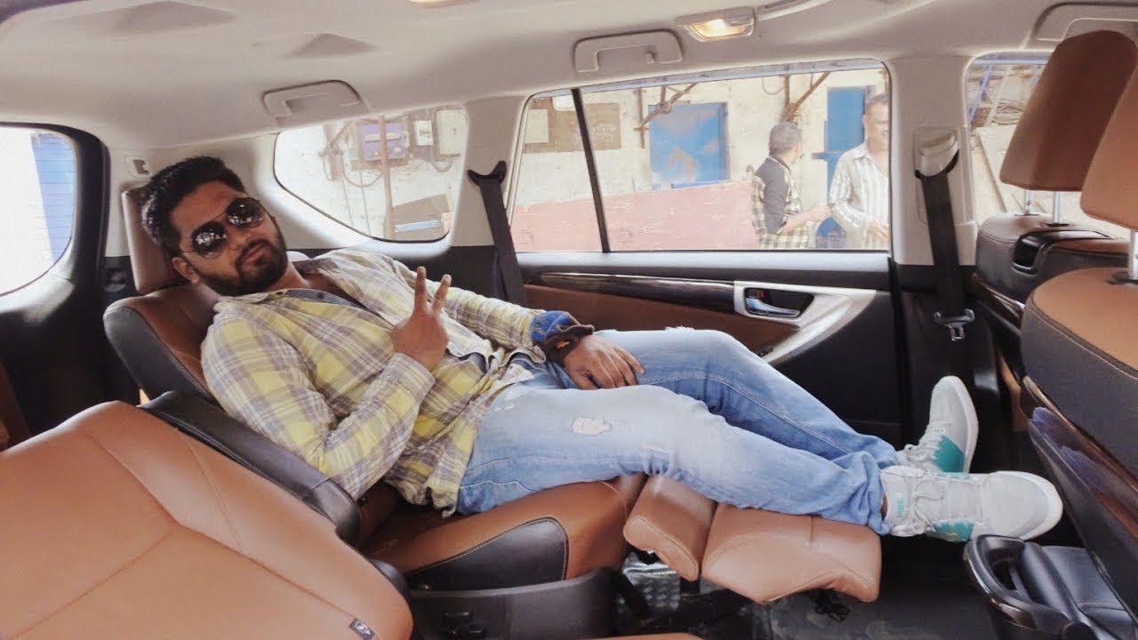 Luxurious Car Recliner Seats In Innova Prathmesh Chaukekar Youtube