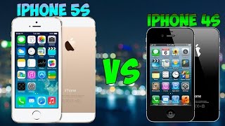 Сравнение iPhone 5s и iPhone 4s/iPhone 5s VS iPhone 4s