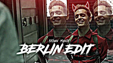 BERLIN EDIT | MONEY HEIST EDIT | LACASE DE PAPEL EDIT | BROWN MUNDE | HD | ATTITUDE STATUS