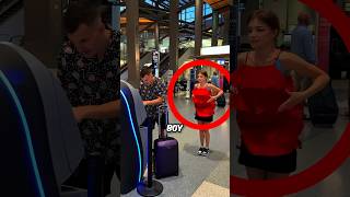 Girl Changes Dress Instantly